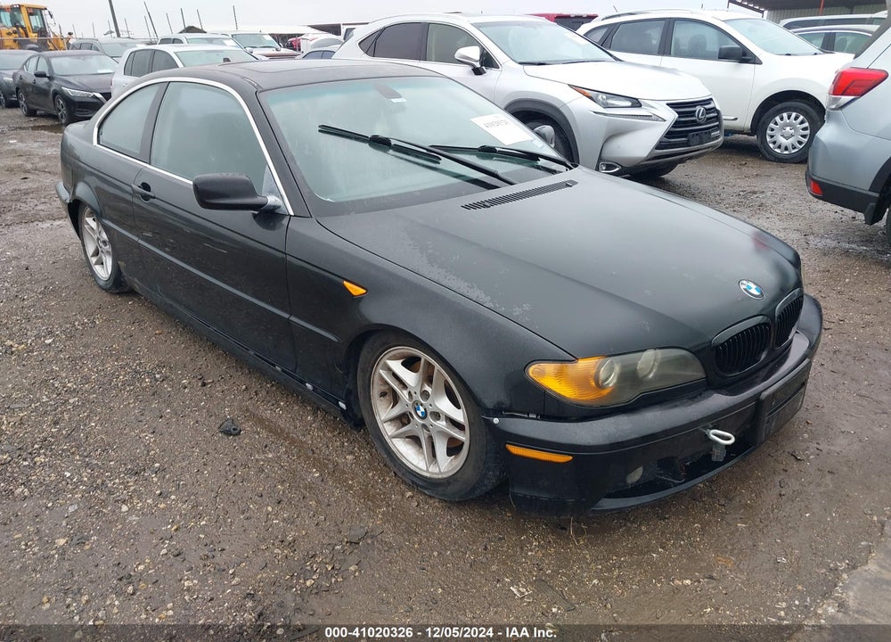 2004 BMW 325CI VIN: WBABD33404PL02931