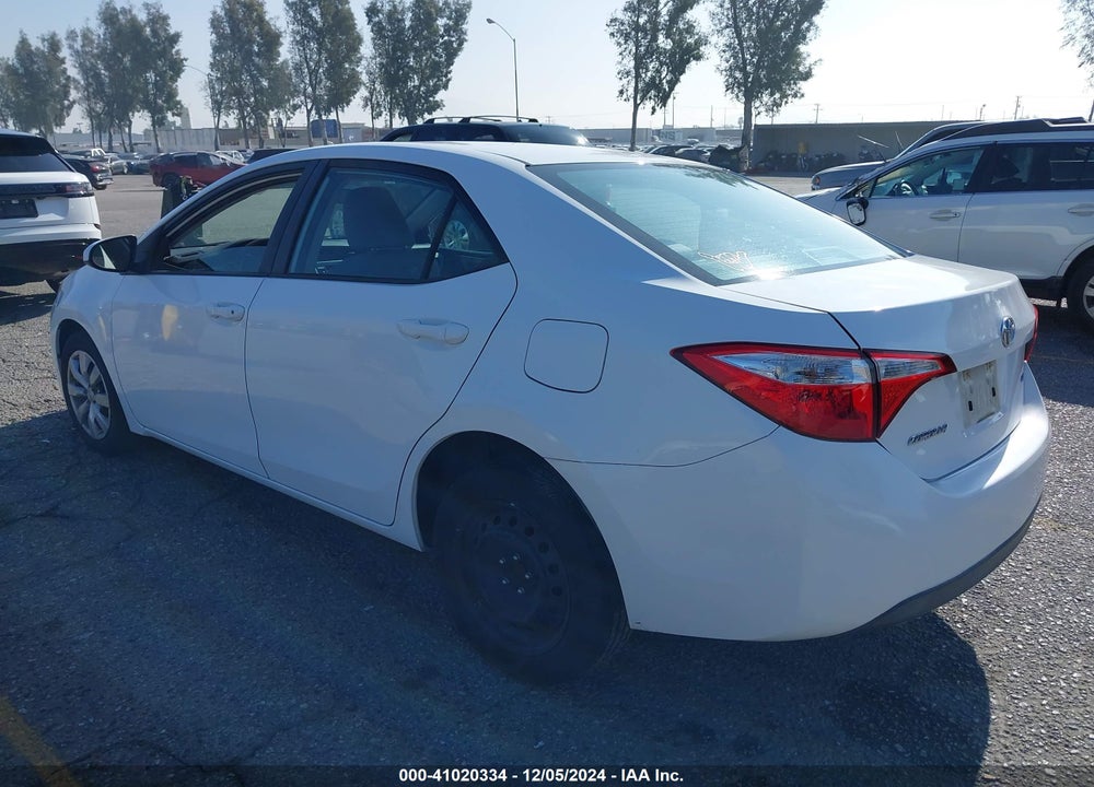 2014 TOYOTA COROLLA LE VIN: 5YFBURHE4EP175155