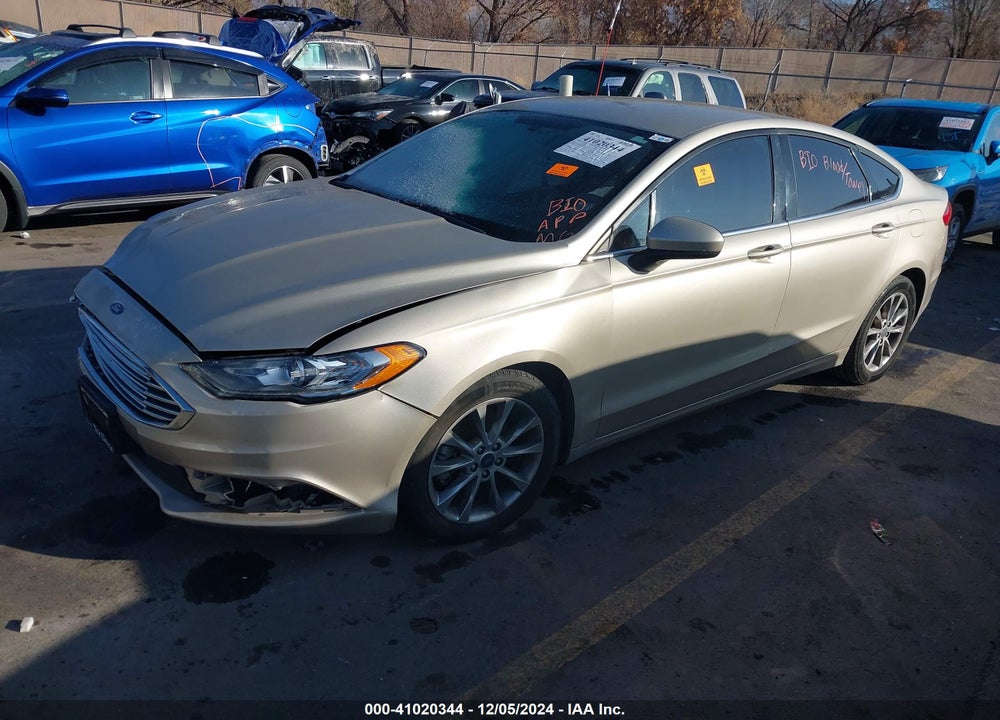 2017 FORD FUSION VIN: 3FA6P0HD2HR242206