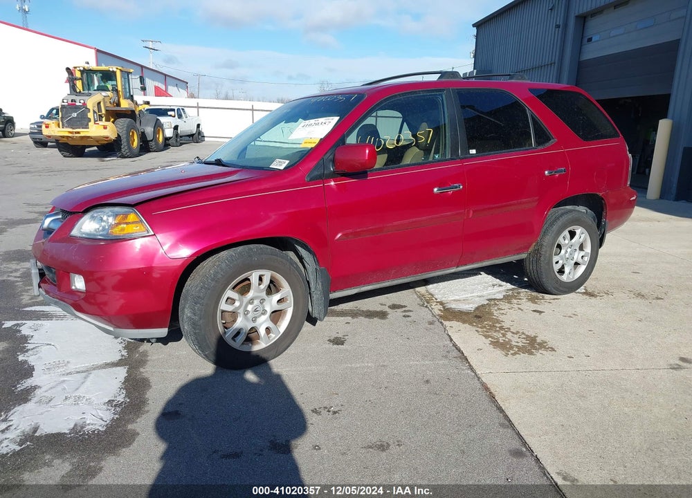 2005 ACURA MDX VIN: 2HNYD18965H537999