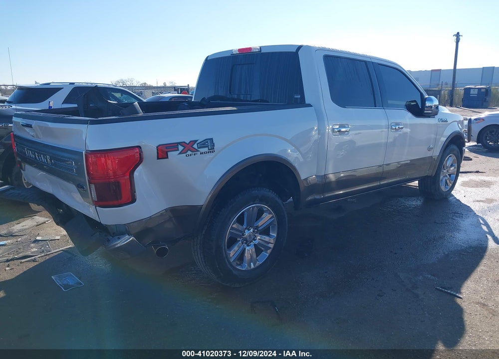 2018 FORD F150 VIN: 1FTEW1E51JFD42599
