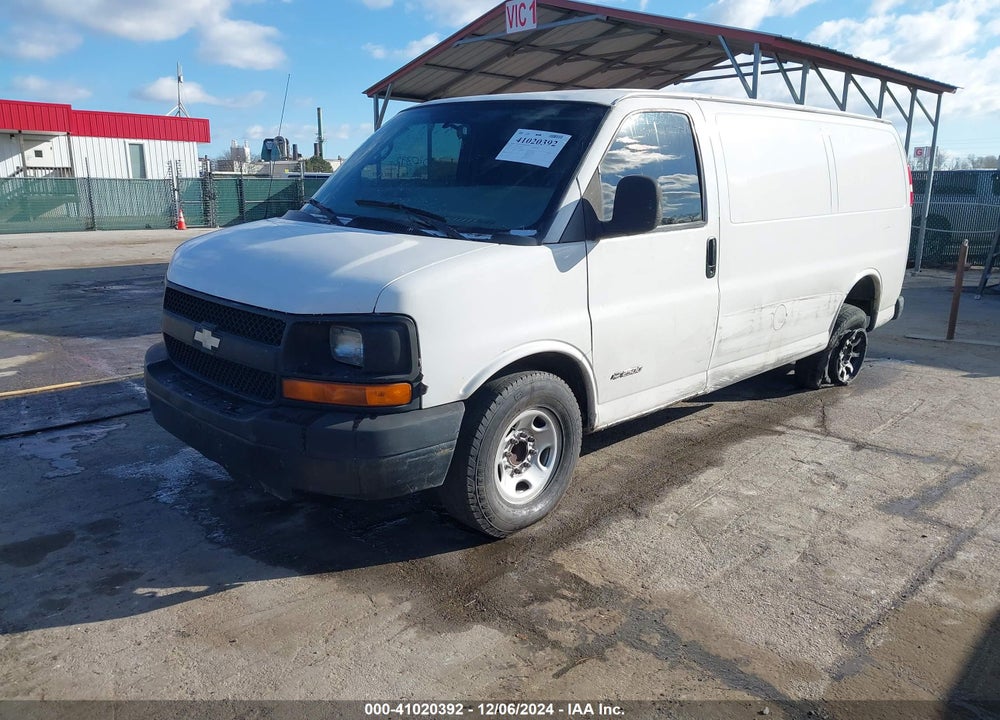 2004 CHEVROLET EXPRESS VIN: 1GCGG25V441118708