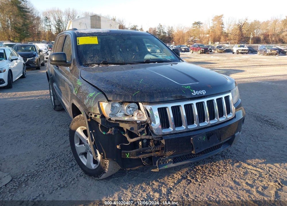 2012 JEEP GRAND CHEROKEE LAREDO VIN: 1C4RJFAG6CC249327