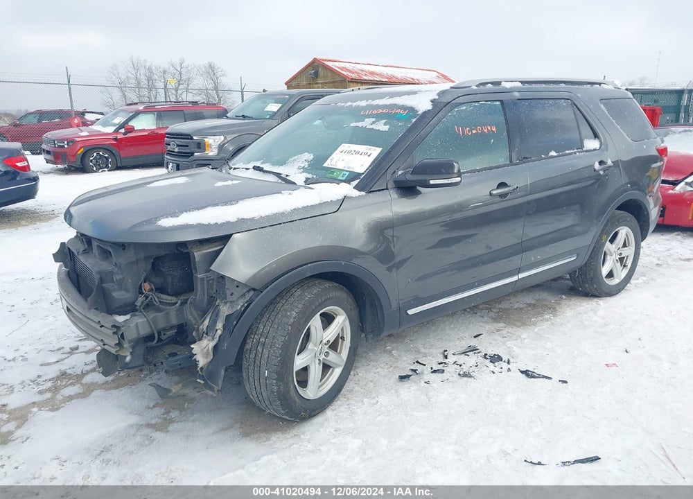 2016 FORD EXPLORER XLT VIN: 1FM5K8DH9GGD33485