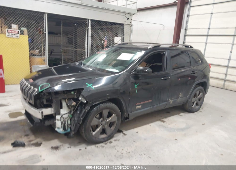 2016 JEEP CHEROKEE 75TH ANNIVERSARY VIN: 1C4PJLCS4GW275386
