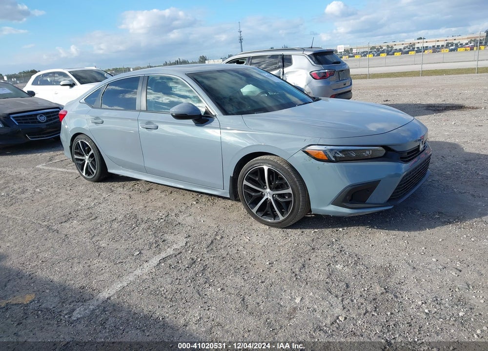 2022 HONDA CIVIC TOURING VIN: 2HGFE1F98NH306634