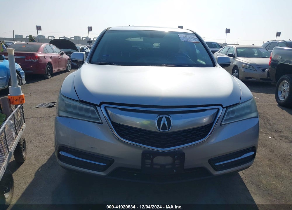 2014 ACURA MDX VIN: 5FRYD4H22EB024022