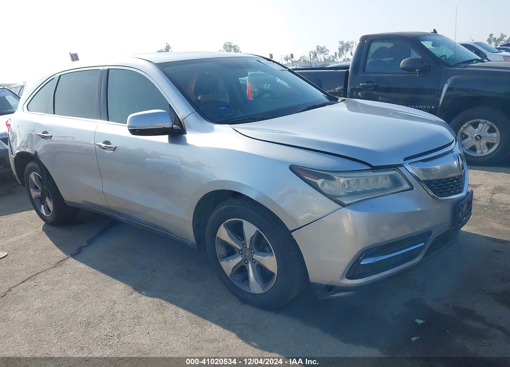 2014 ACURA MDX VIN: 5FRYD4H22EB024022