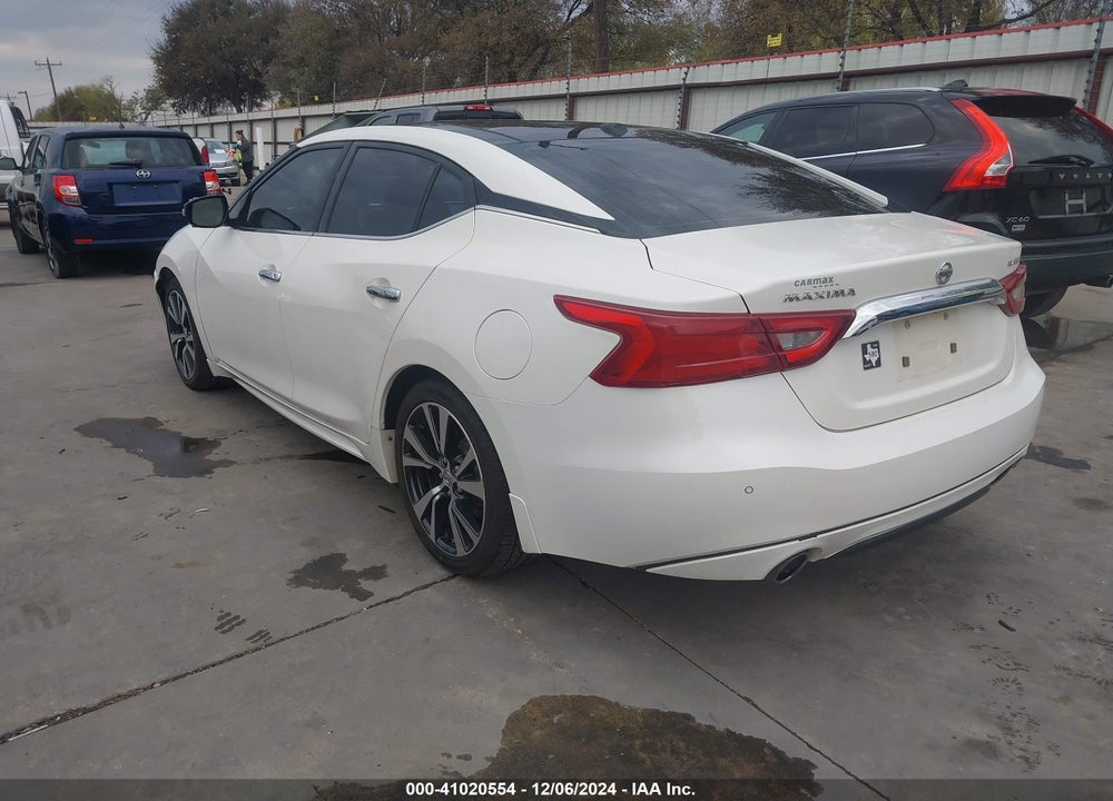2016 NISSAN MAXIMA 3.5 PLATINUM VIN: 1N4AA6AP9GC383984