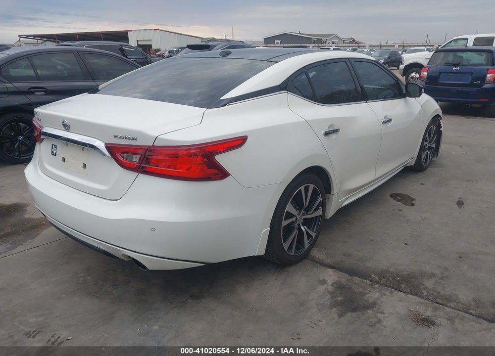 2016 NISSAN MAXIMA 3.5 PLATINUM VIN: 1N4AA6AP9GC383984