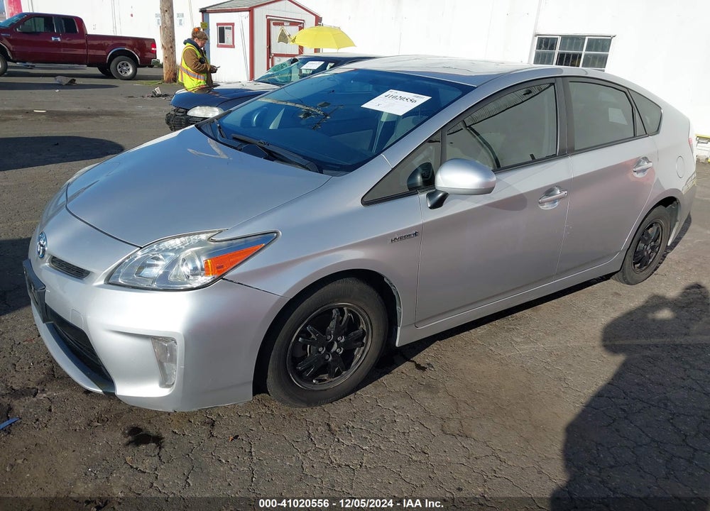 2014 TOYOTA PRIUS VIN: JTDKN3DUXE1816062