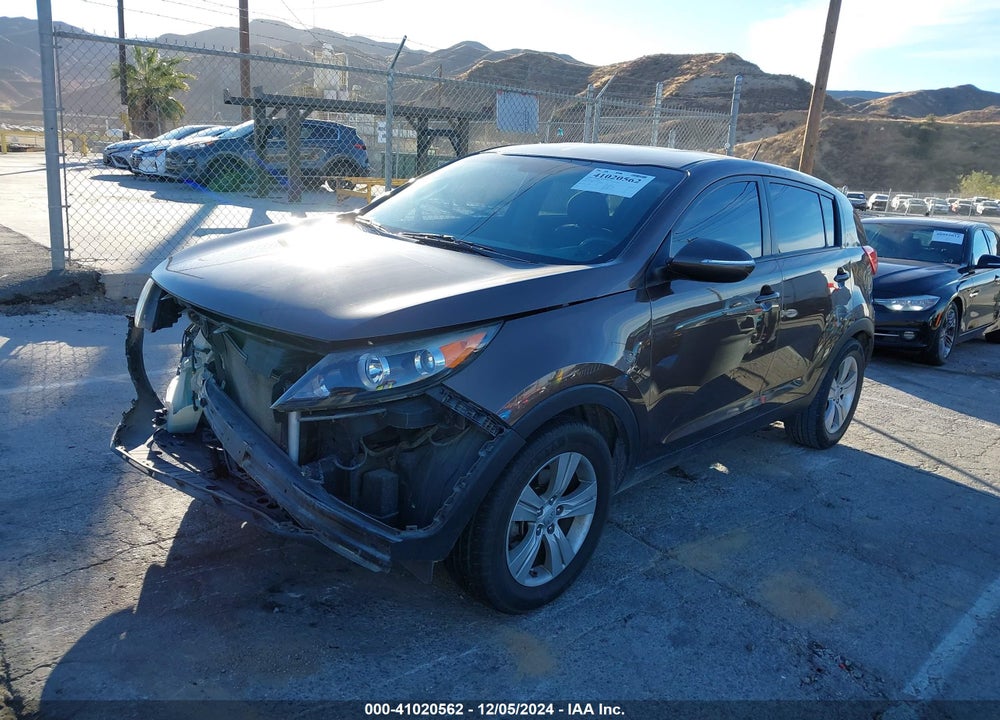 2012 KIA SPORTAGE LX VIN: KNDPB3A27C7252107