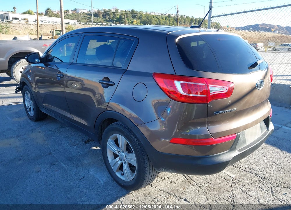 2012 KIA SPORTAGE LX VIN: KNDPB3A27C7252107