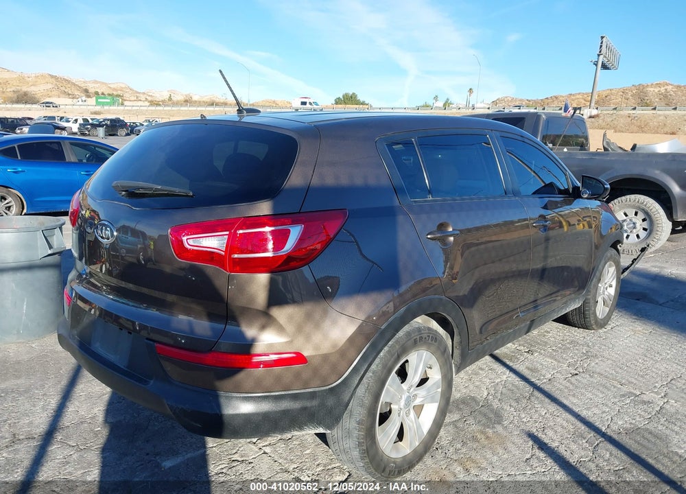 2012 KIA SPORTAGE LX VIN: KNDPB3A27C7252107