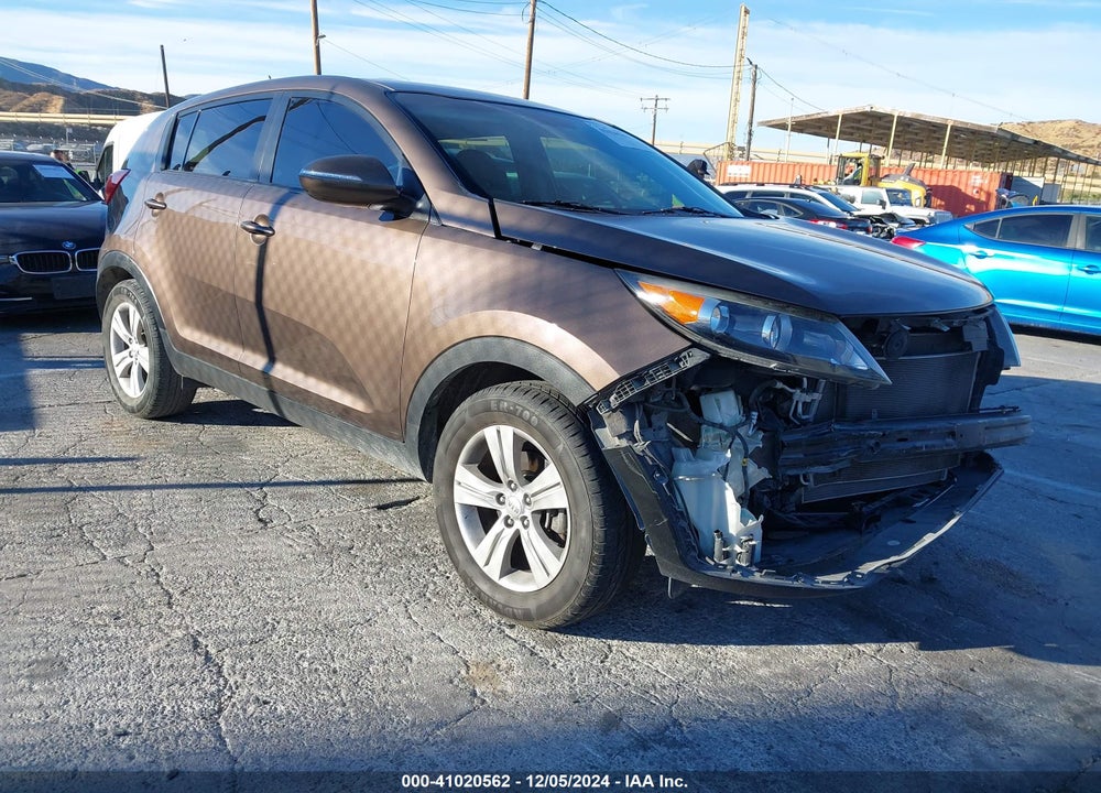 2012 KIA SPORTAGE LX VIN: KNDPB3A27C7252107