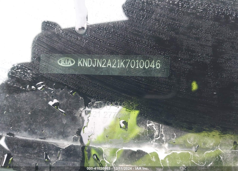 2019 KIA SOUL VIN: KNDJN2A21K7010046