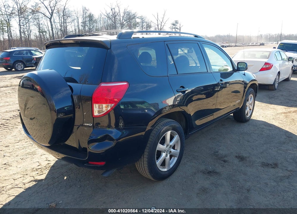 2008 TOYOTA RAV4 LIMITED V6 VIN: JTMBK31V486043148