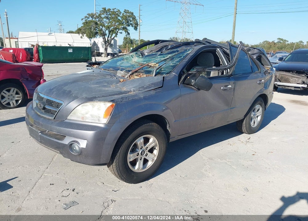 2004 KIA SORENTO EX/LX VIN: KNDJD733545304621