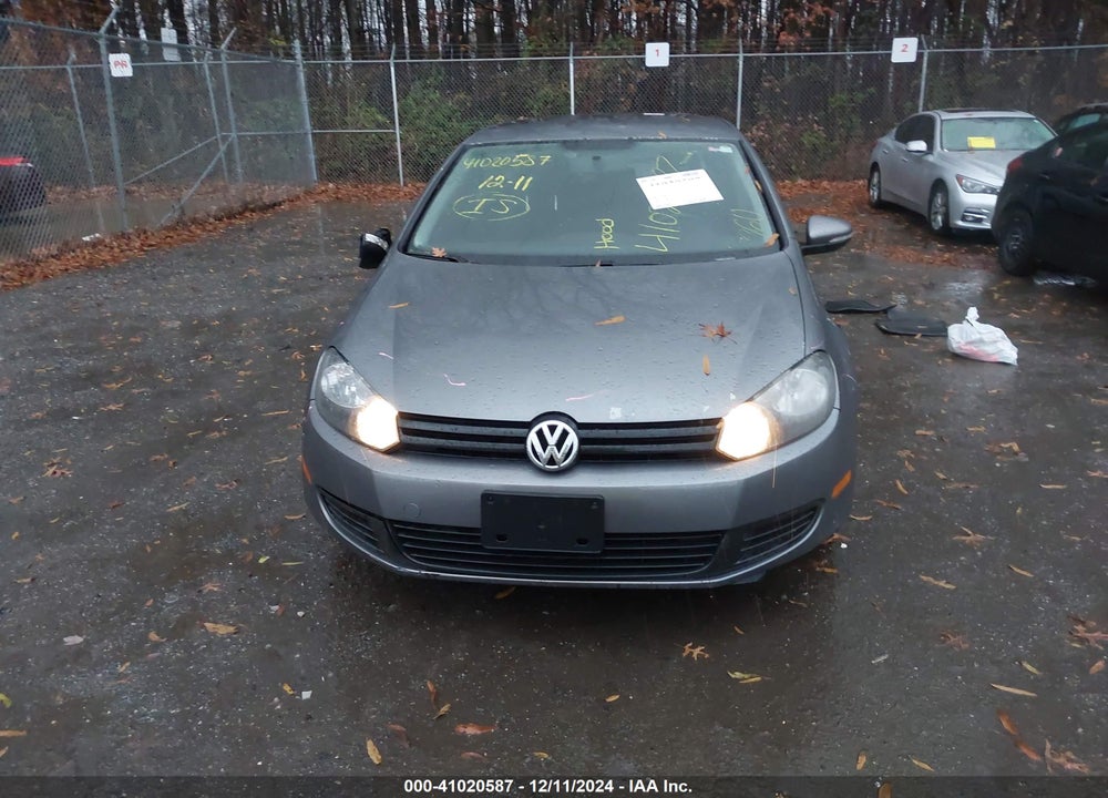 2011 VOLKSWAGEN GOLF VIN: WVWBB7AJXBW280738