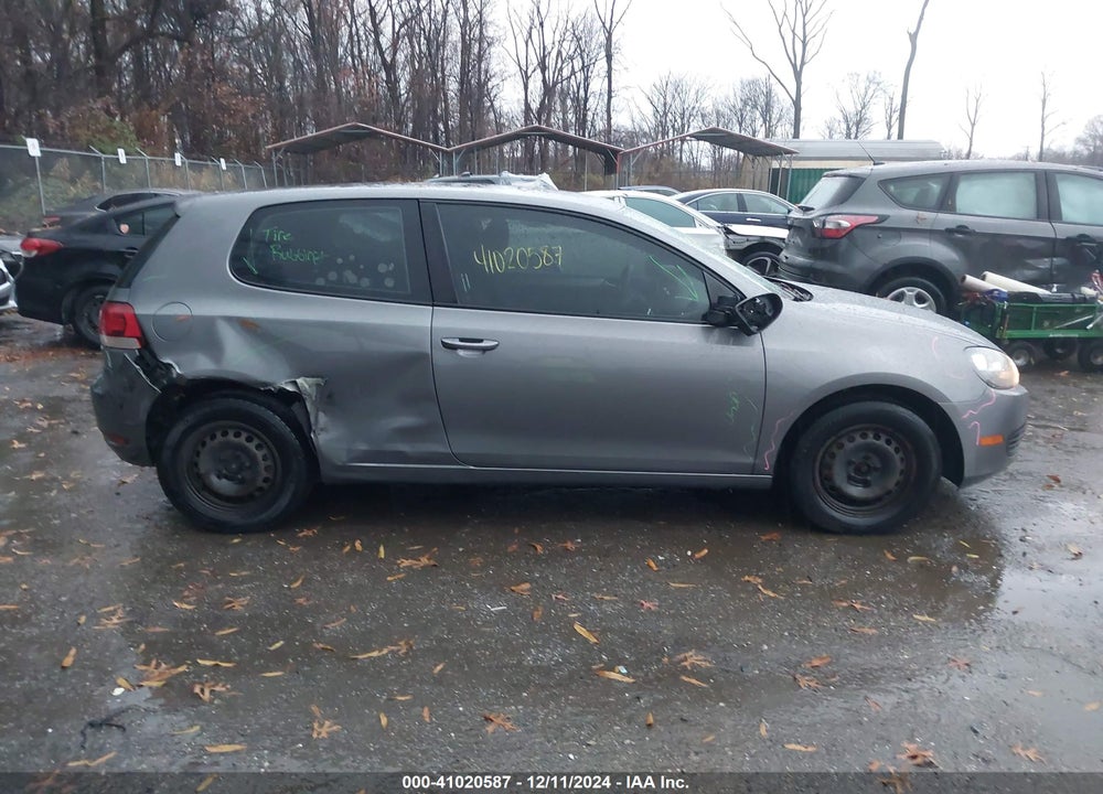 2011 VOLKSWAGEN GOLF VIN: WVWBB7AJXBW280738