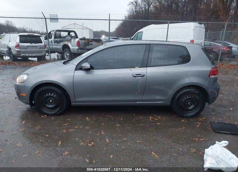 2011 VOLKSWAGEN GOLF VIN: WVWBB7AJXBW280738