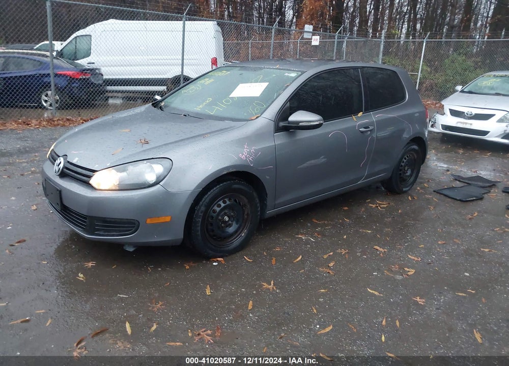 2011 VOLKSWAGEN GOLF VIN: WVWBB7AJXBW280738