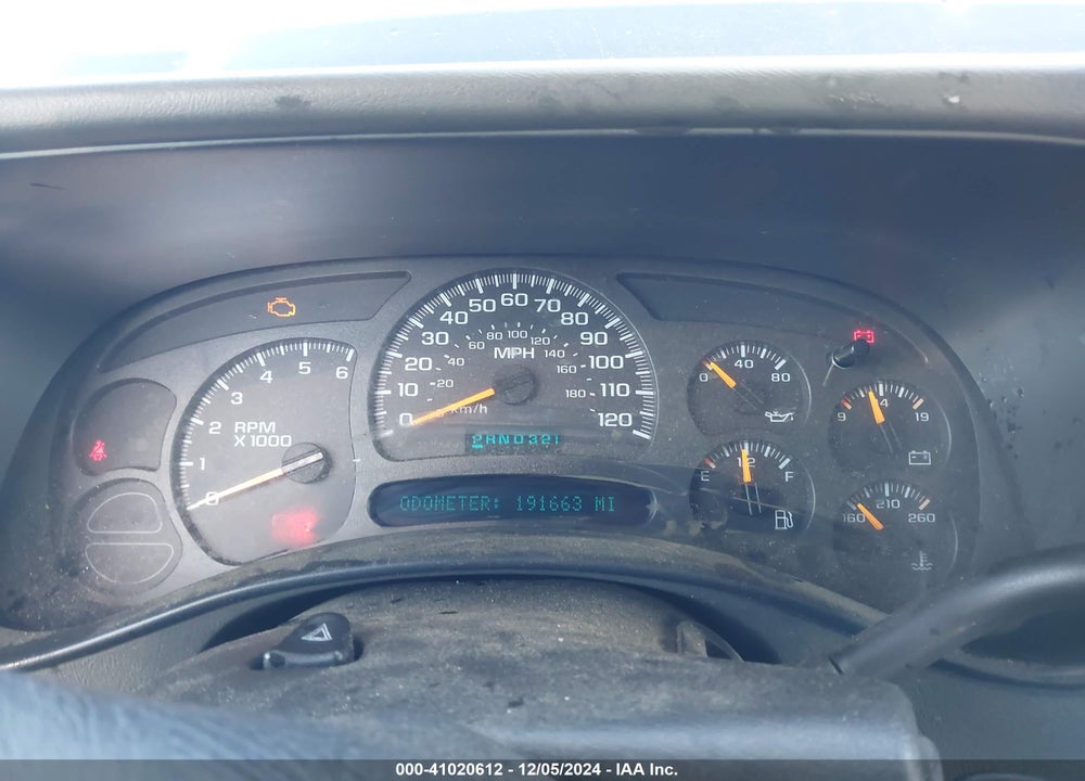 2004 CHEVROLET AVALANCHE 1500 VIN: 3GNEK12T74G296575