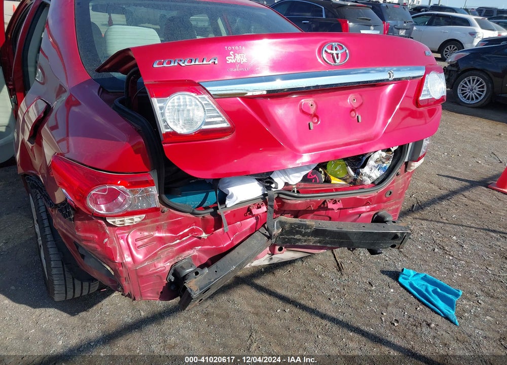 2012 TOYOTA COROLLA LE VIN: 5YFBU4EE1CP042583
