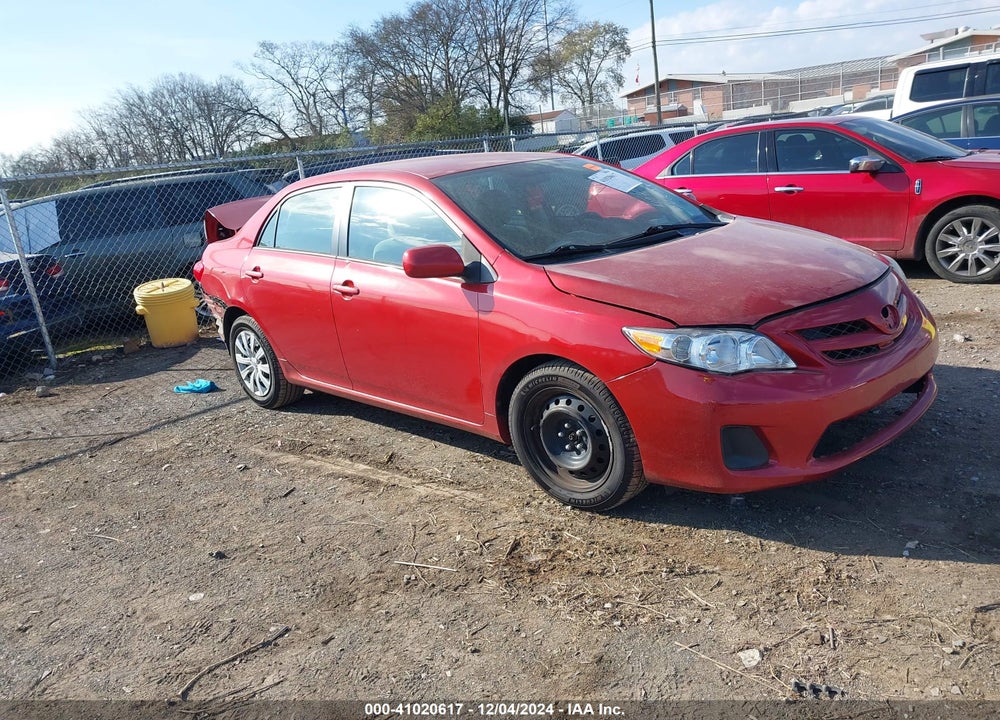 2012 TOYOTA COROLLA LE VIN: 5YFBU4EE1CP042583