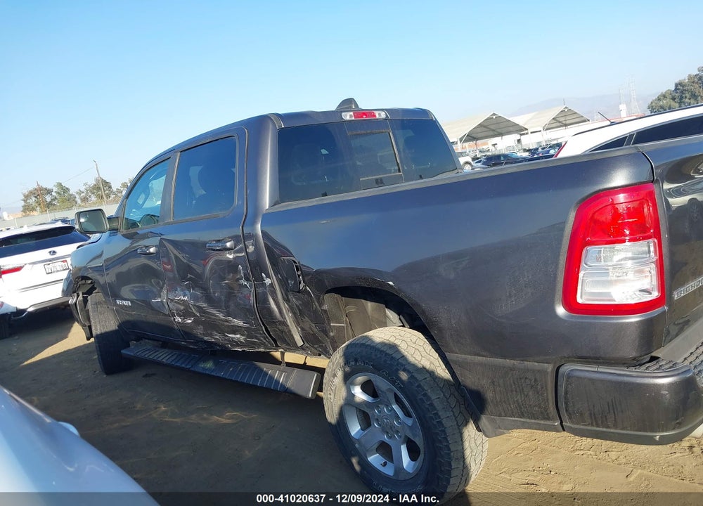 2019 RAM 1500 BIG HORN/LONE STAR 4X2 5'7 BOX VIN: 1C6RREFT4KN769688
