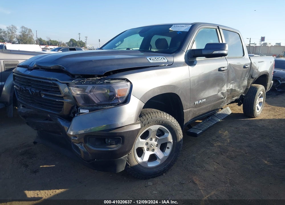 2019 RAM 1500 BIG HORN/LONE STAR 4X2 5'7 BOX VIN: 1C6RREFT4KN769688