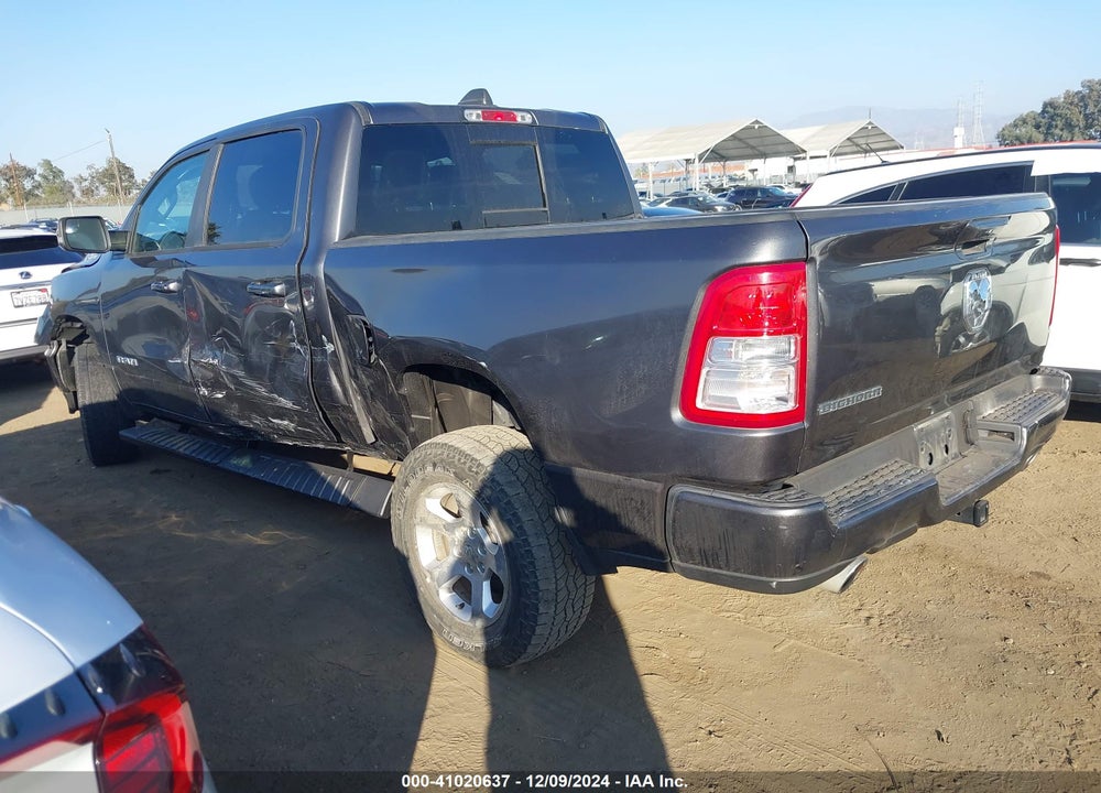 2019 RAM 1500 BIG HORN/LONE STAR 4X2 5'7 BOX VIN: 1C6RREFT4KN769688