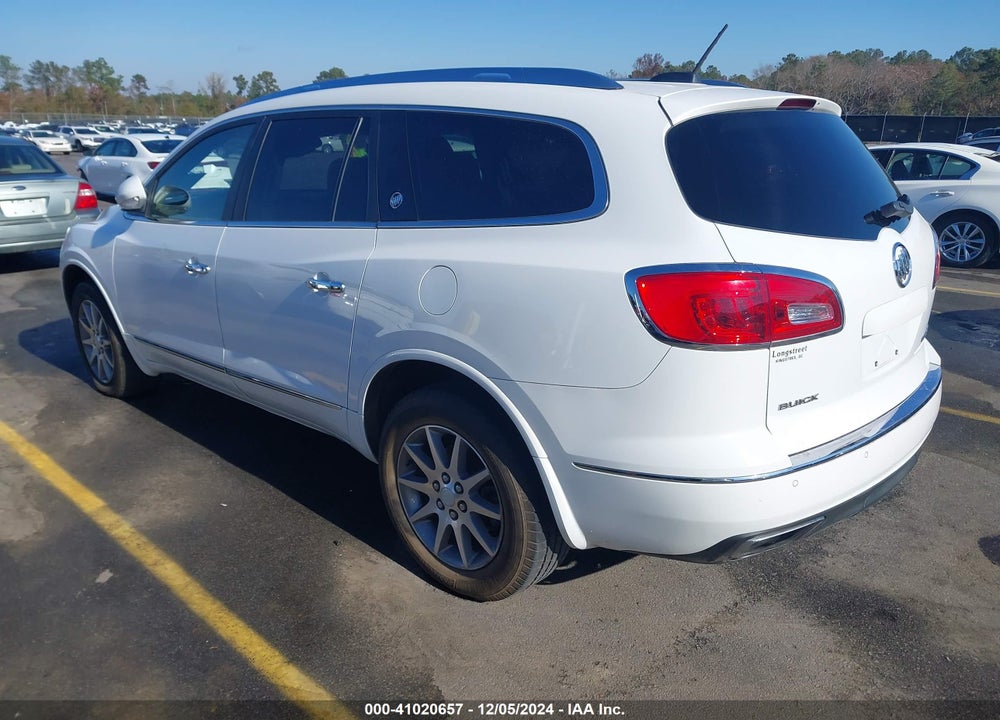 2017 BUICK ENCLAVE LEATHER VIN: 5GAKRBKD2HJ136244