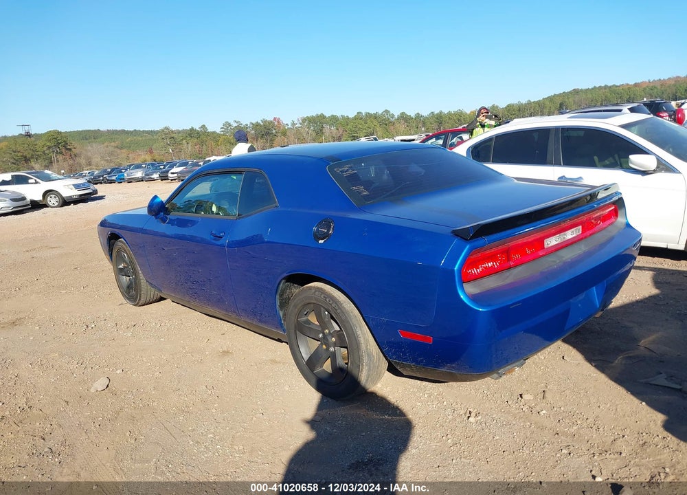 2012 DODGE CHALLENGER SXT VIN: 2C3CDYAG0CH142753