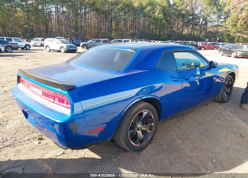 2012 DODGE CHALLENGER SXT VIN: 2C3CDYAG0CH142753