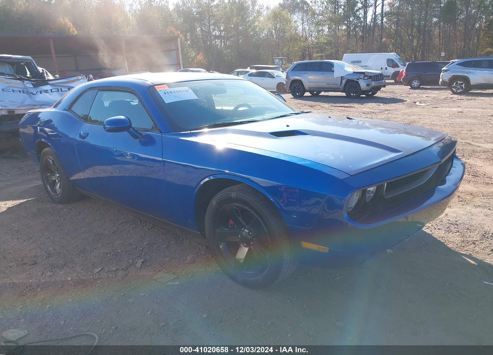 2012 DODGE CHALLENGER SXT VIN: 2C3CDYAG0CH142753