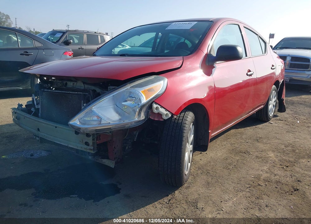 2015 NISSAN VERSA 1.6 S+ VIN: 3N1CN7AP0FL814344