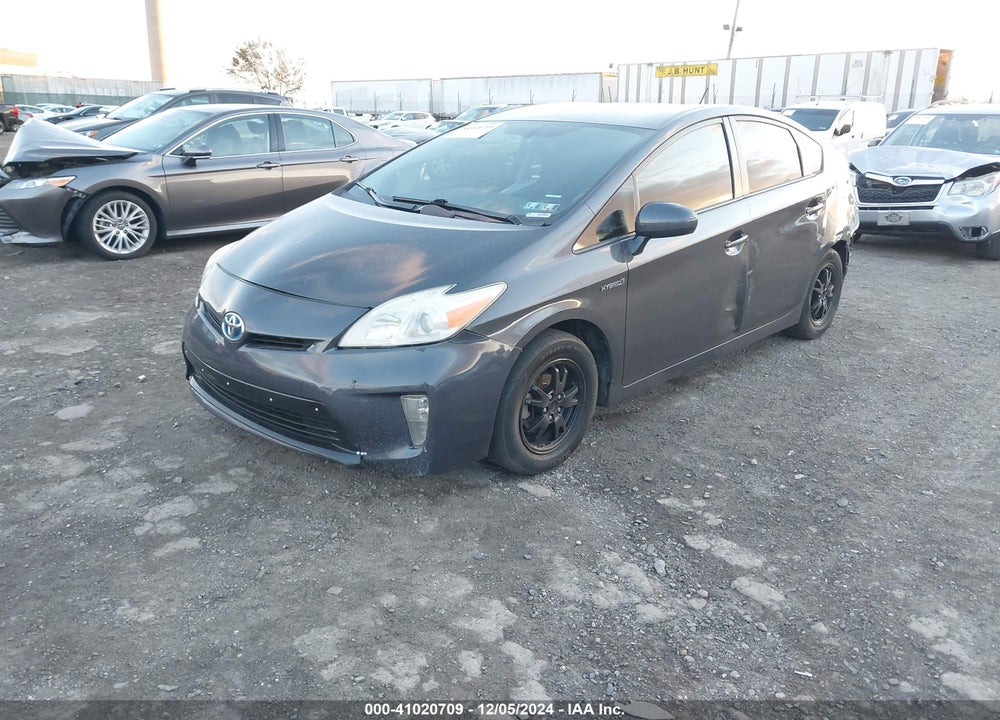 2012 TOYOTA PRIUS TWO VIN: JTDKN3DU7C5500401
