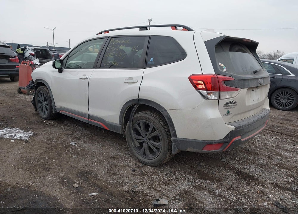 2020 SUBARU FORESTER SPORT VIN: JF2SKARC6LH476251
