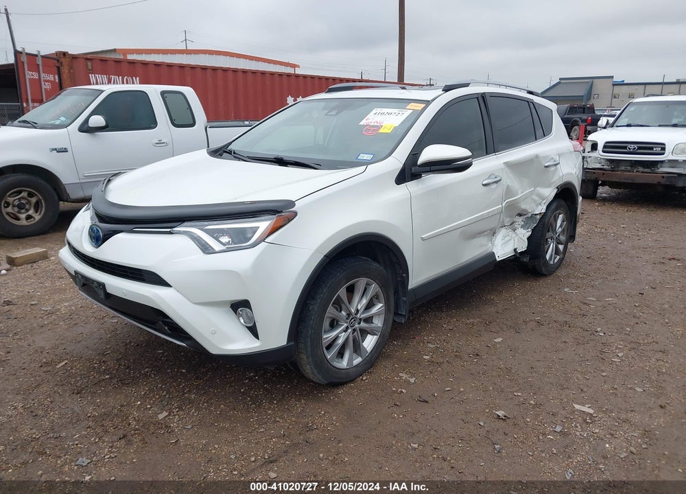 2018 TOYOTA RAV4 HYBRID LIMITED VIN: JTMDJREVXJD234213