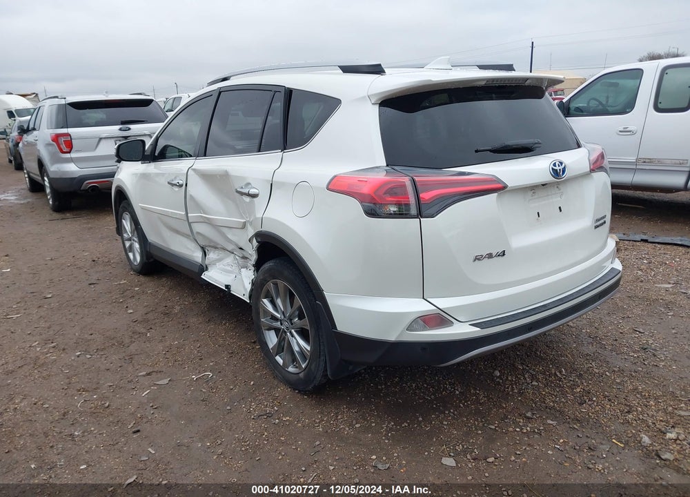 2018 TOYOTA RAV4 HYBRID LIMITED VIN: JTMDJREVXJD234213
