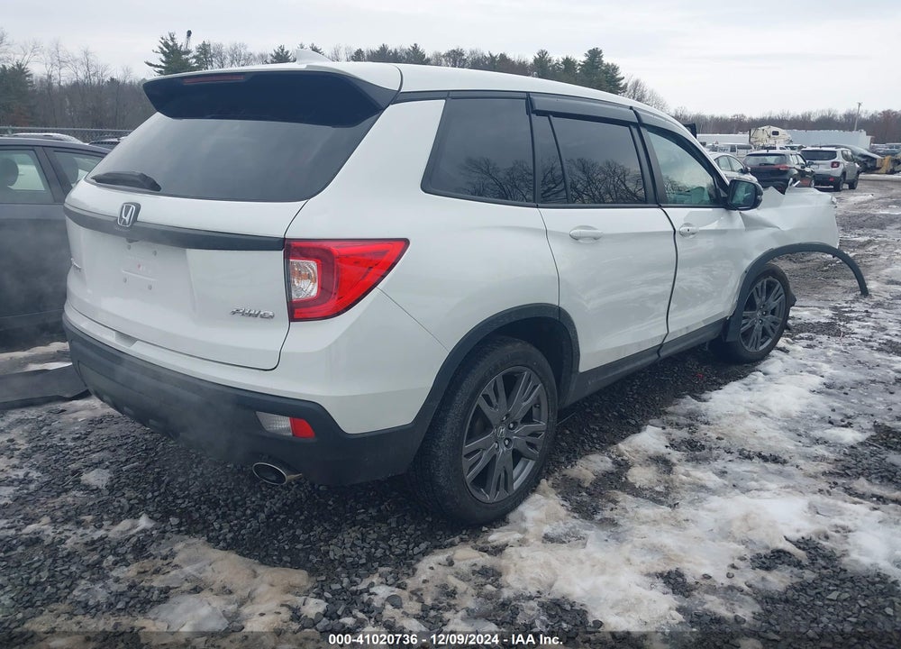 2021 HONDA PASSPORT AWD EX-L VIN: 5FNYF8H50MB015945