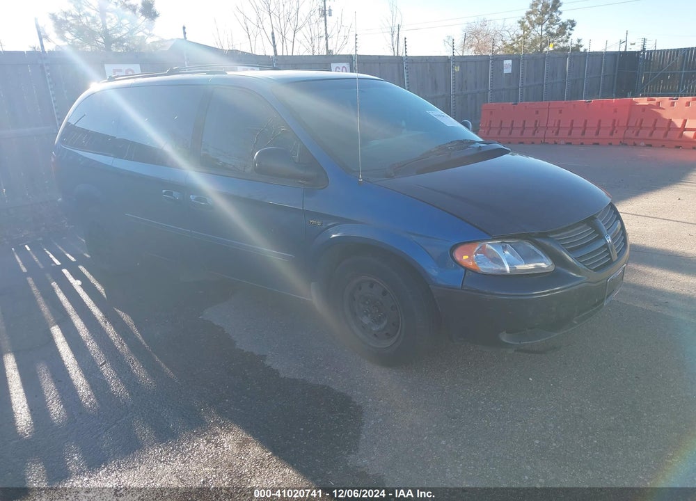 2006 DODGE GRAND CARAVAN SXT VIN: 2D4GP44L66R685015