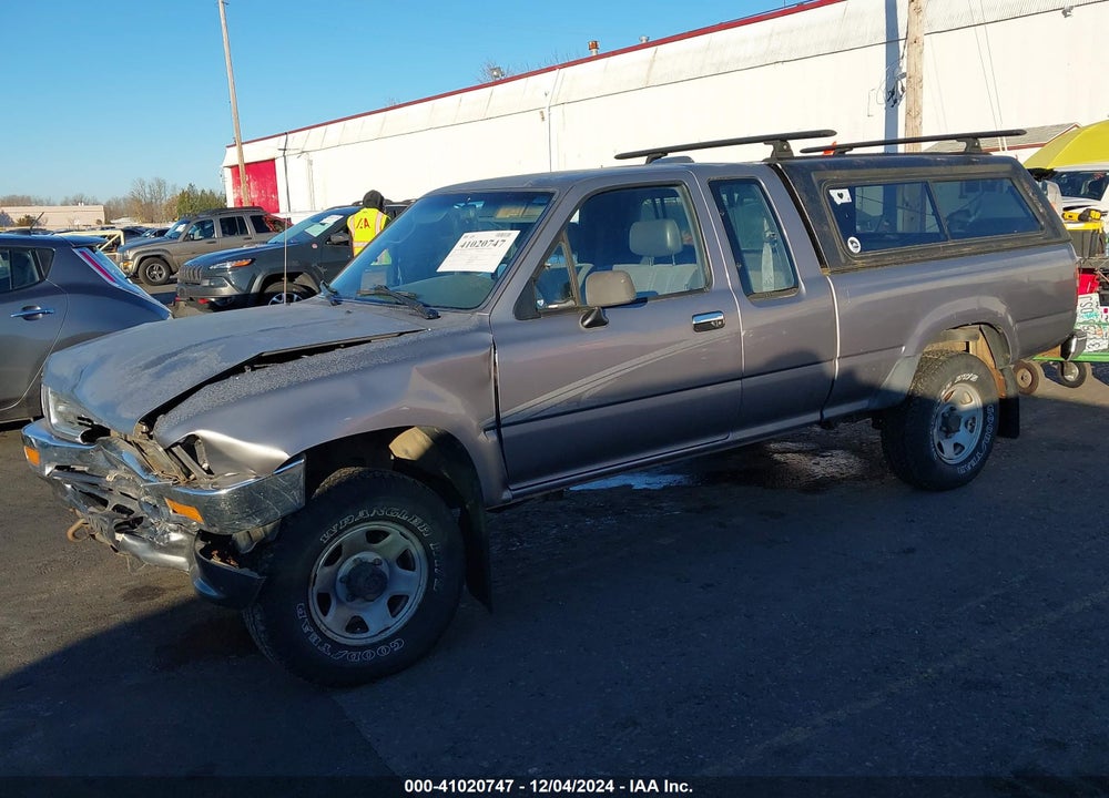 1994 TOYOTA PICKUP 1/2 TON EX LONG WHLBSE DX VIN: 4TAVN13D0RZ244828