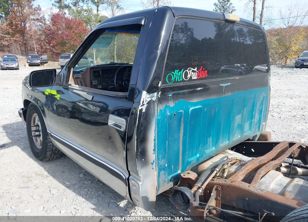 1993 CHEVROLET GMT-400 K1500 VIN: 1GCEK14K4PZ160471
