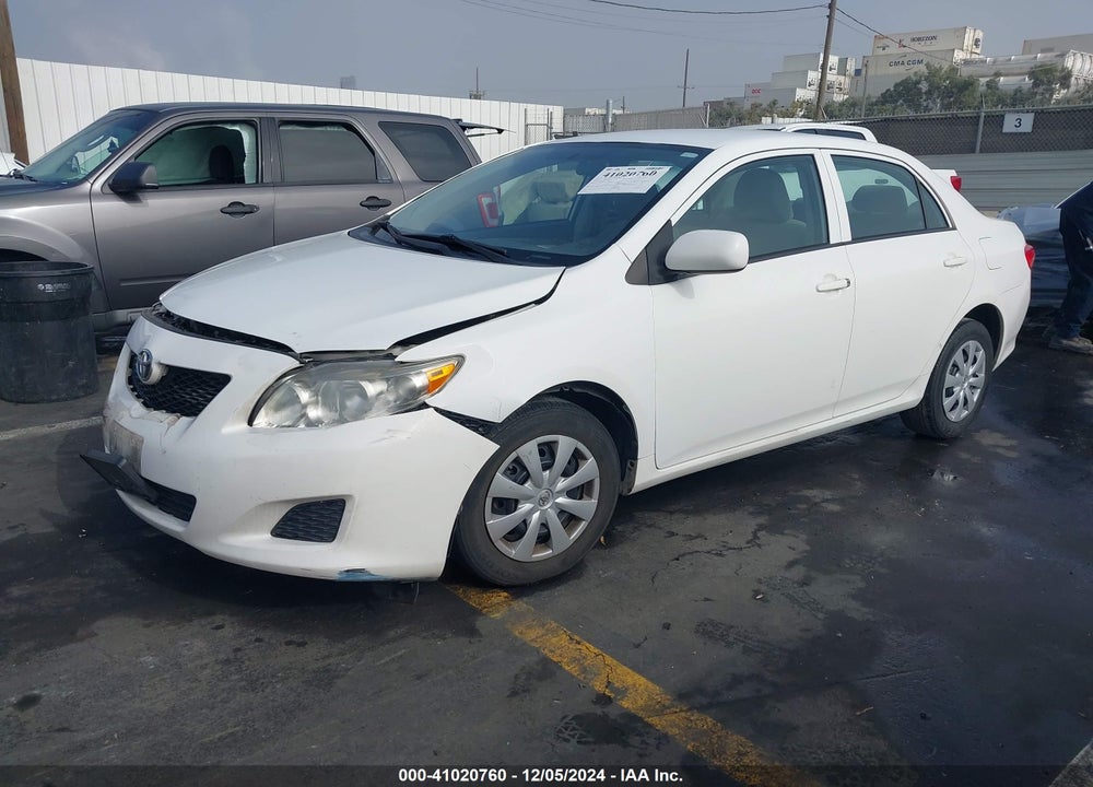 2010 TOYOTA COROLLA LE VIN: 1NXBU4EE4AZ383407
