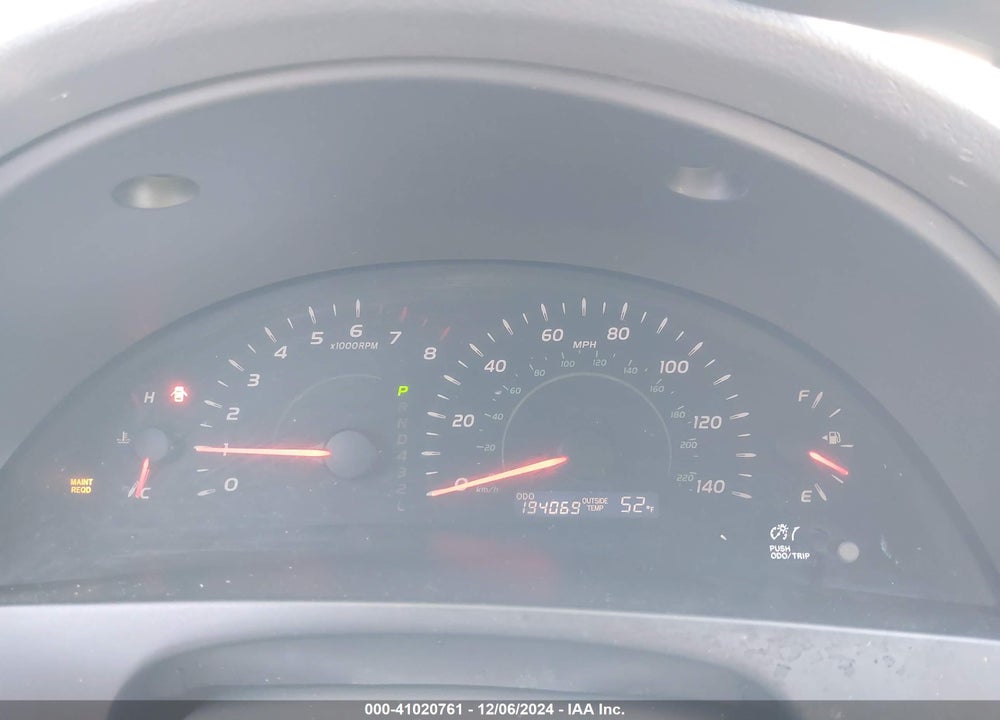 2007 TOYOTA CAMRY LE VIN: 4T1BE46K17U088677