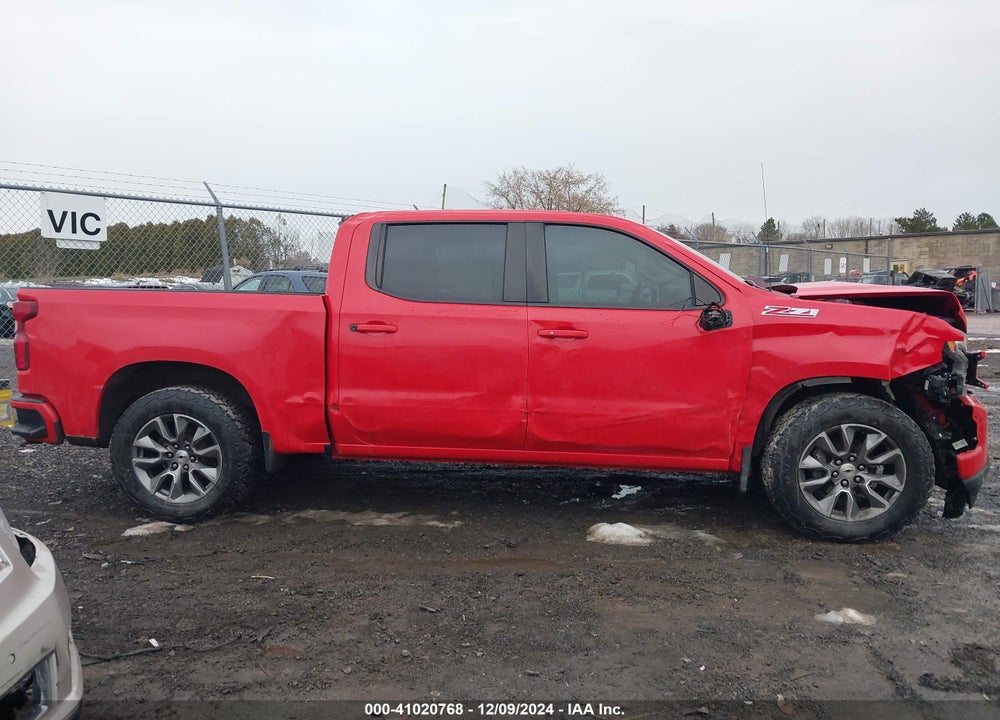 2020 CHEVROLET SILVERADO 1500 4WD SHORT BED RST VIN: 1GCUYEED4LZ180120