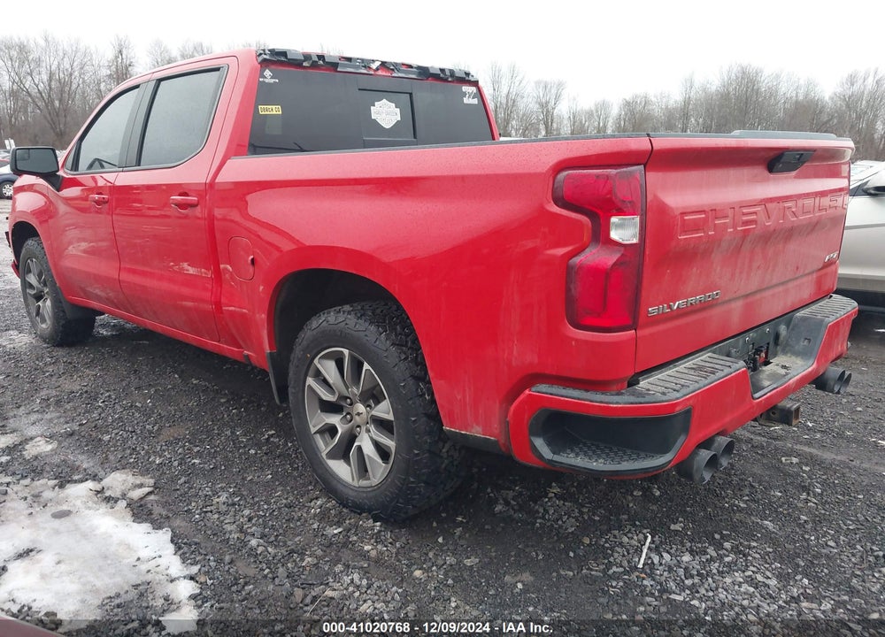 2020 CHEVROLET SILVERADO 1500 4WD SHORT BED RST VIN: 1GCUYEED4LZ180120