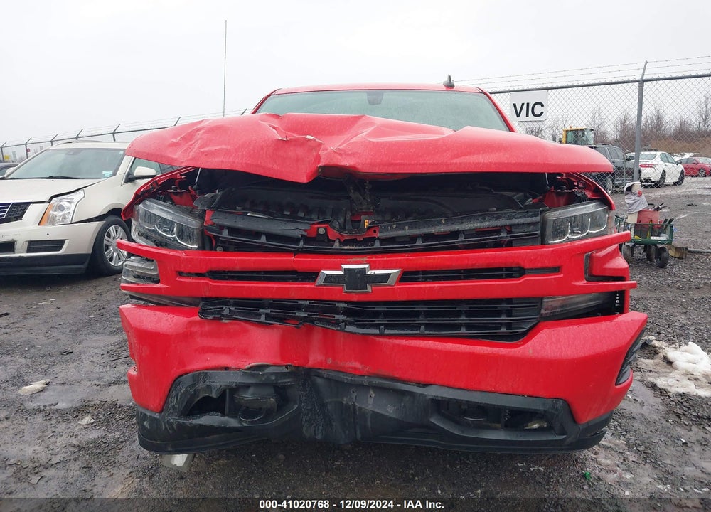 2020 CHEVROLET SILVERADO 1500 4WD SHORT BED RST VIN: 1GCUYEED4LZ180120